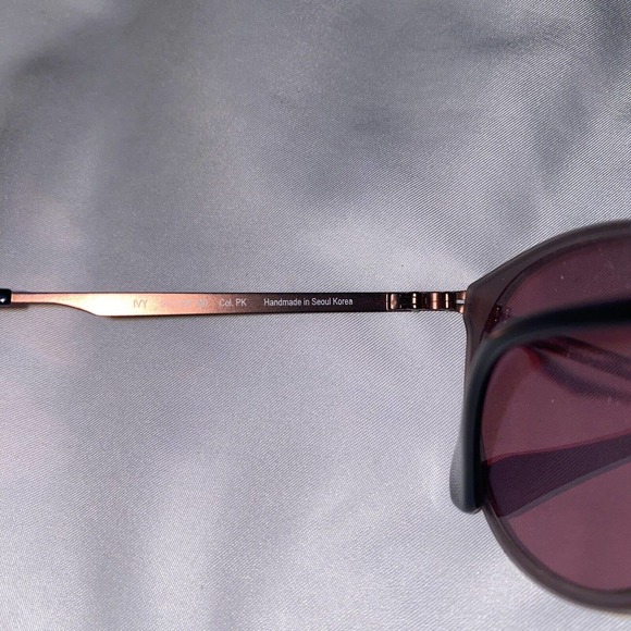 Spinoza Sunglasses IVY Pale‎ Pink frame Mirror Rose Gold lens main image 8